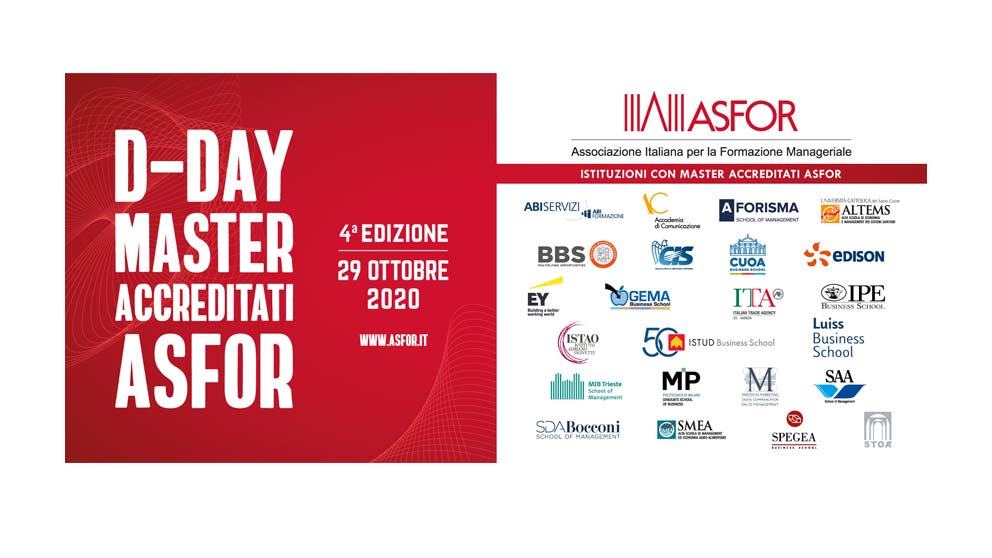 D-DAY MASTER ACCREDITATI ASFOR 29 OTTOBRE 2020